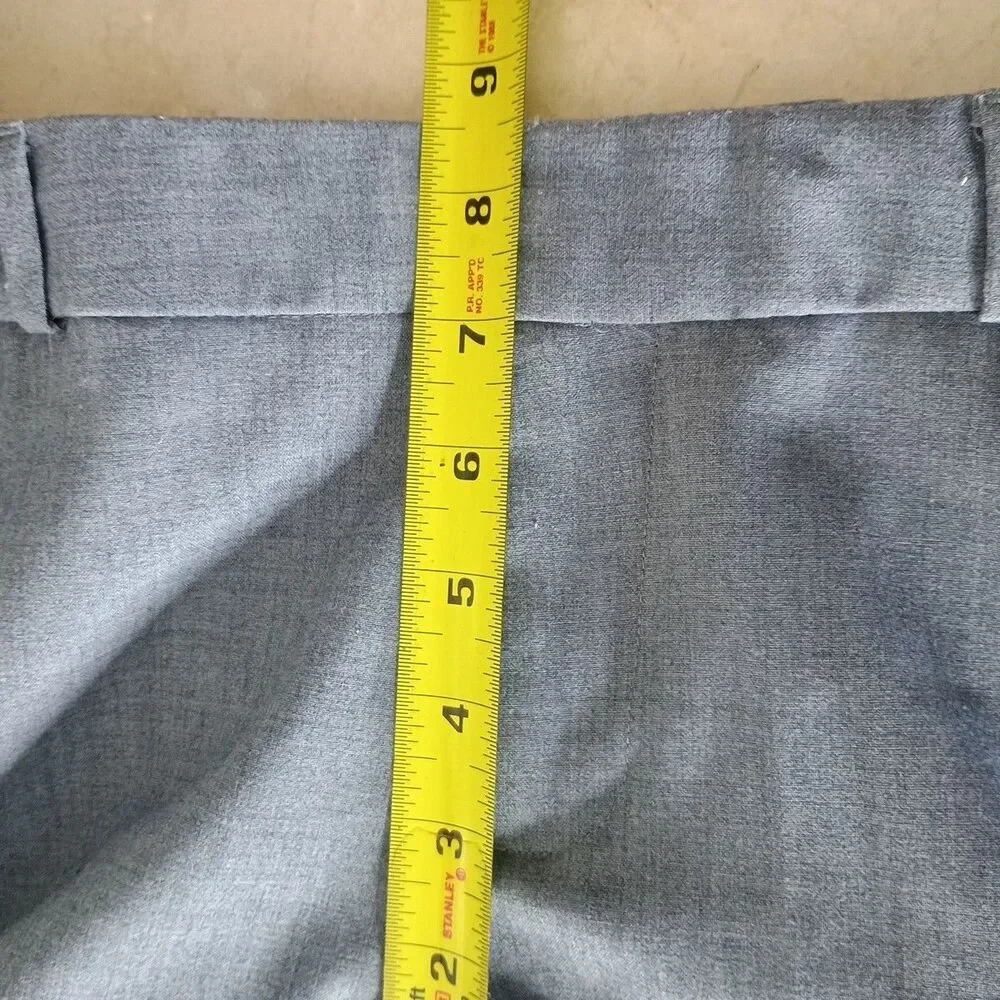 Banana Republic Ryan Dress Pants Womens Size 10P Grayish Blue 31x27 Career - Picture 5 of 9